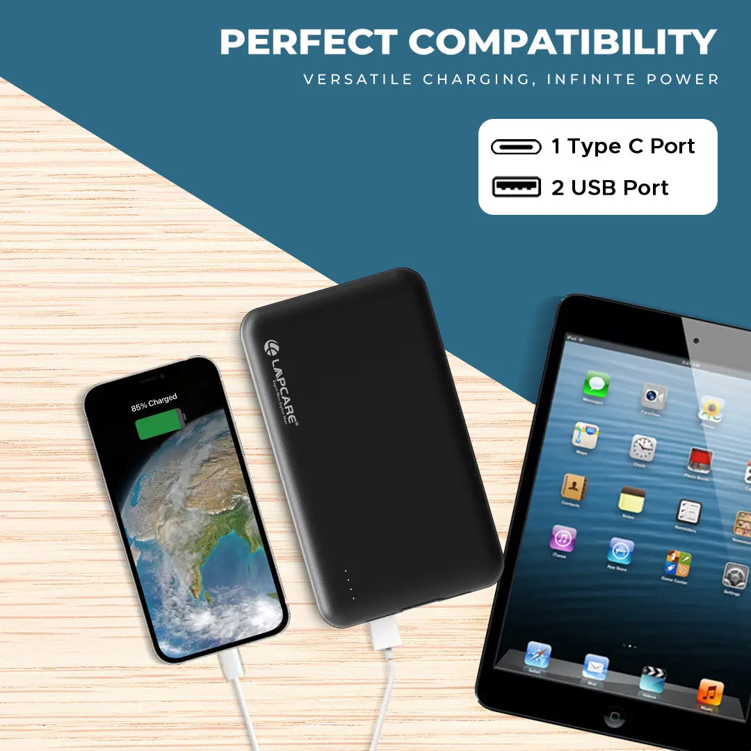 Ginne II 20000mAh Power Bank Black (LPB-441)