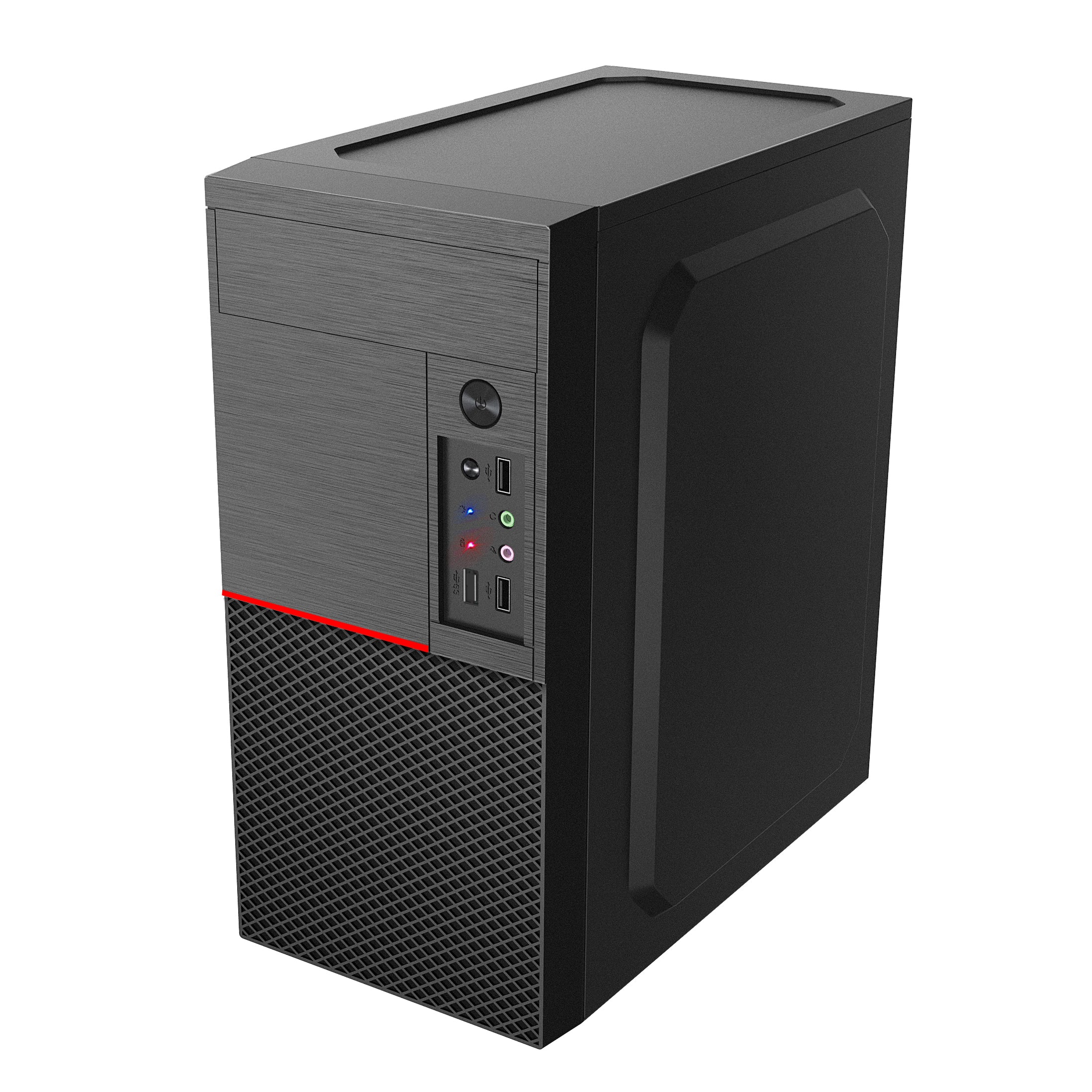 Infinity Micro ATX/ITX Computer Case with SMPS Ð Dual USB & Optimized Airflow (LOX-051)