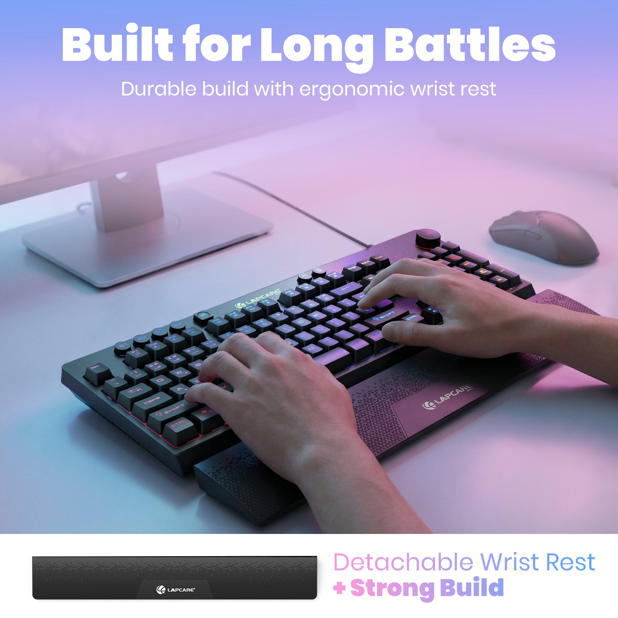 Thunder Champ Gaming Membrane Keyboard (LGK-111)