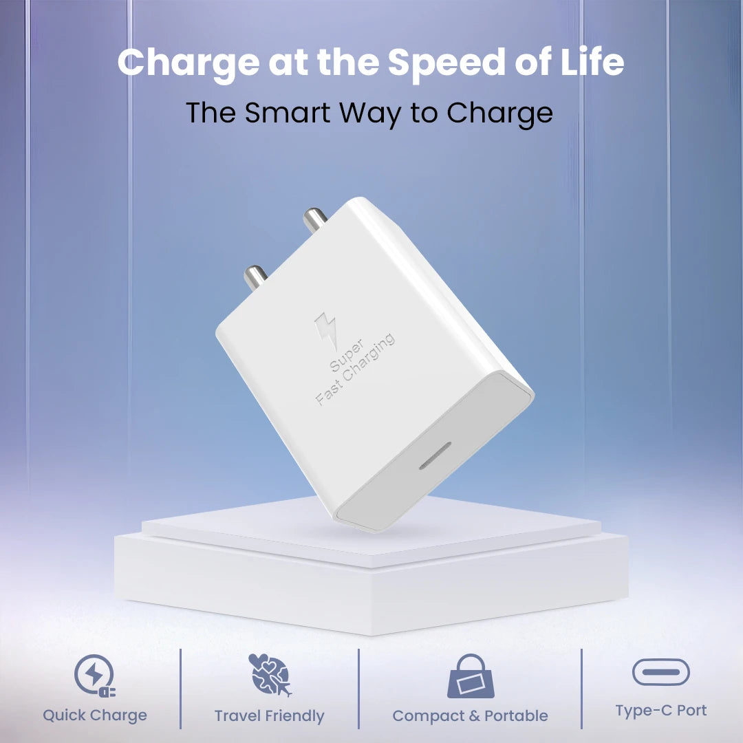 Thursty 45 PD/SFC 45W Wall Charger with C to C cable (LQW-368)