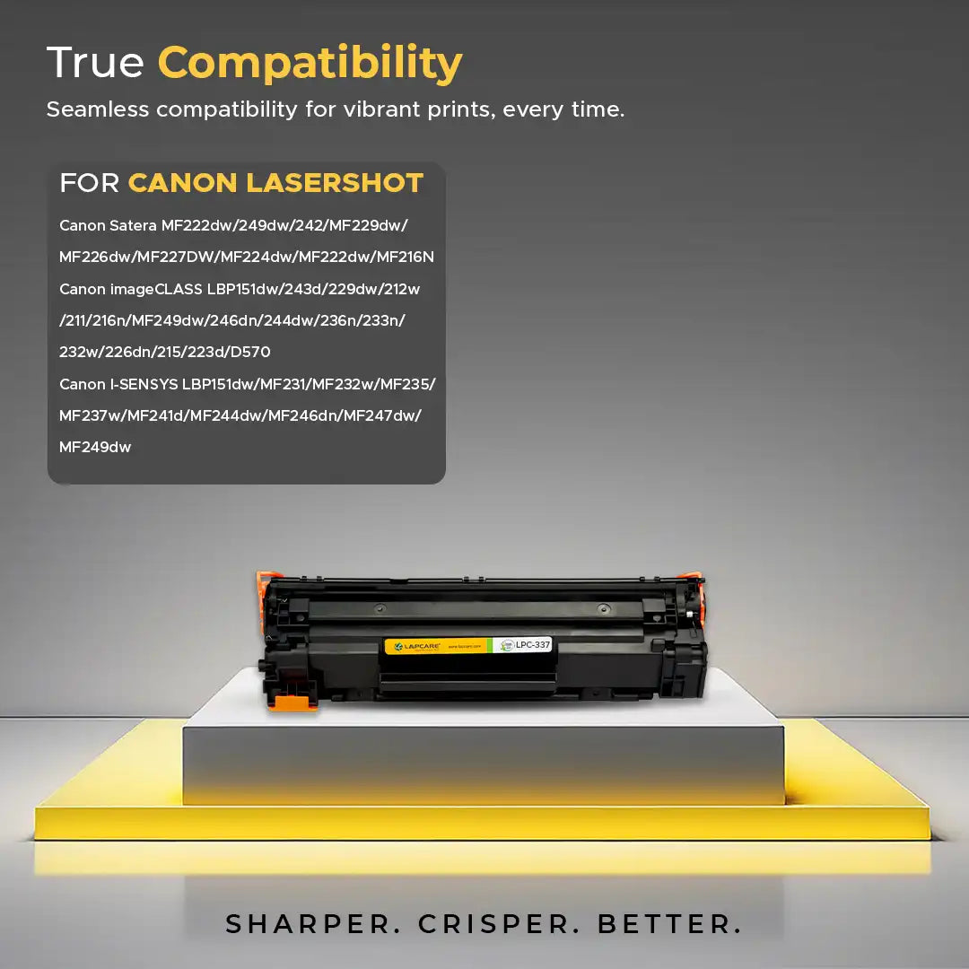 Toner Cartridge -337 compatible with i-SENSYS MF211/MF212w/MF215/MF216n/MF217w/MF222/MF223/M224/MF226dn/MF229dw