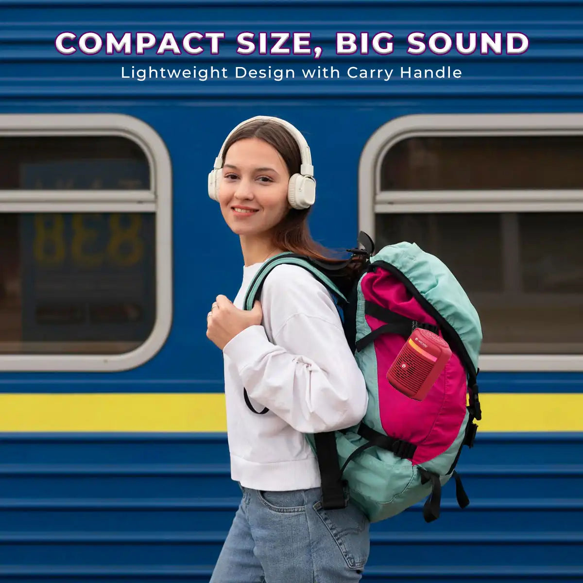 Tiffin Portable 10W BT Speaker Red (LBS-300)