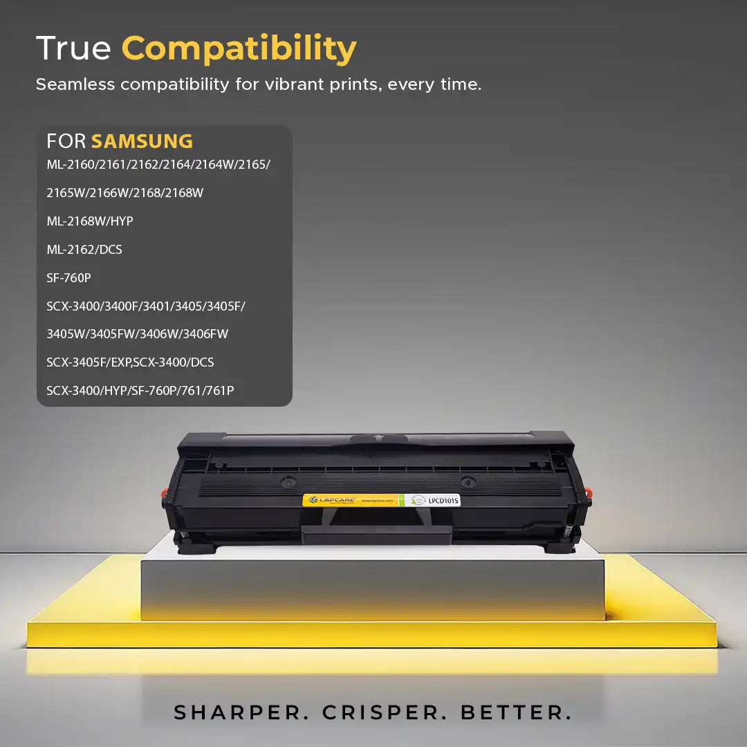 Toner Cartridge compatible with ML-2160/2161/2162/2165/2166/2168 SCX-3400/3401/SCX-3405/SCX-3406 SF-760P/761P (MLT-D101S)