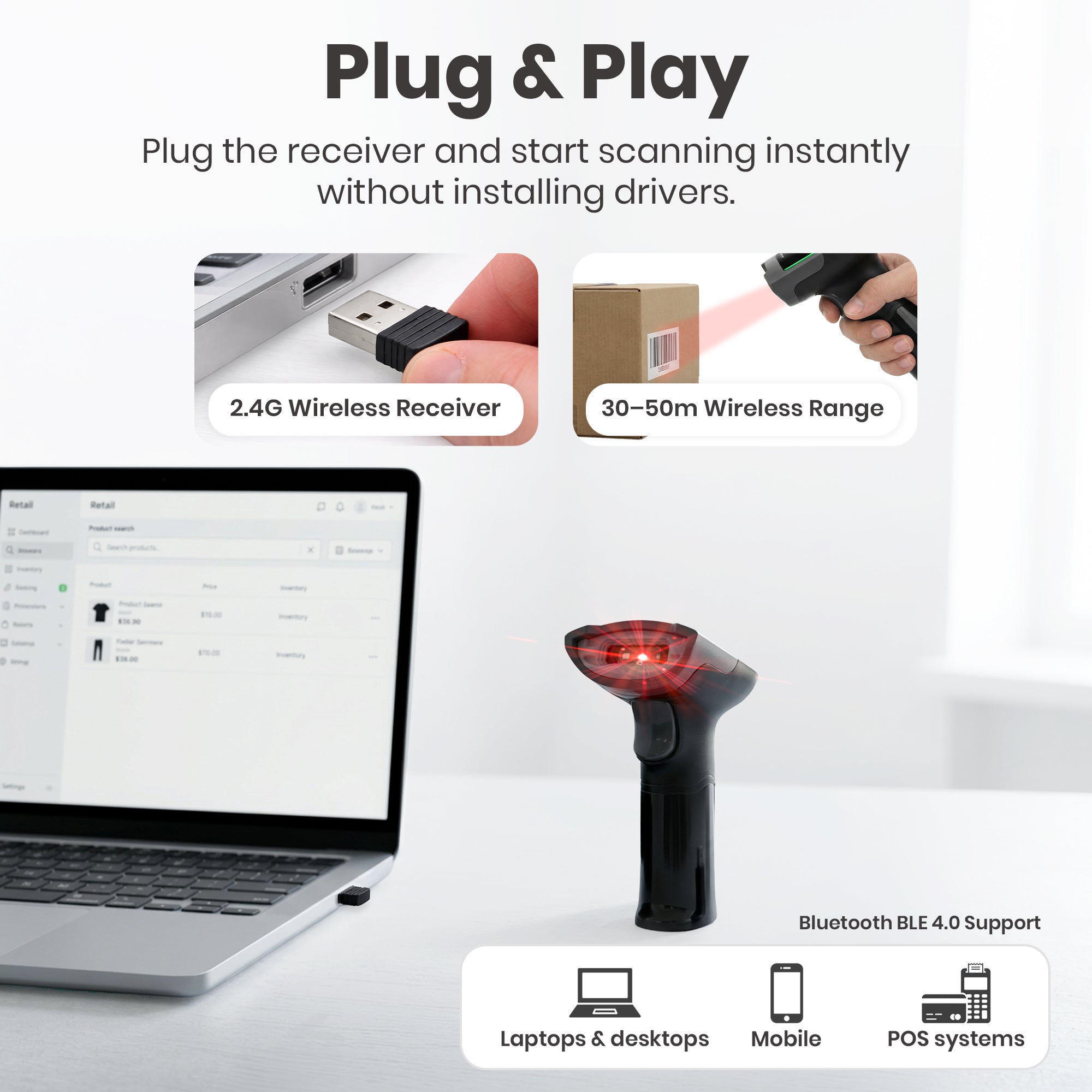 Wireless Barcode Scanner