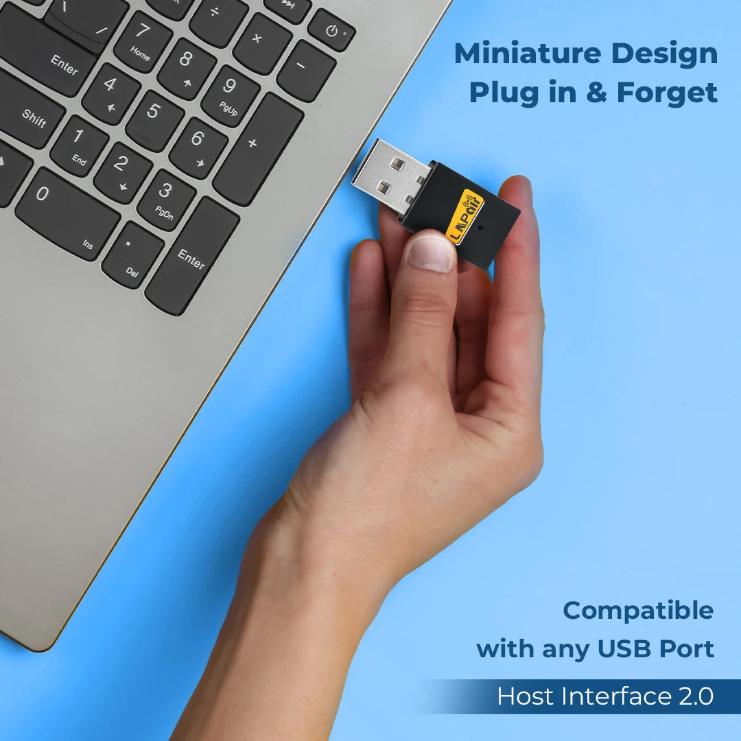 Lapair Wireless 300Mbps NANO USB 2.0 Adapter (LWD-300)
