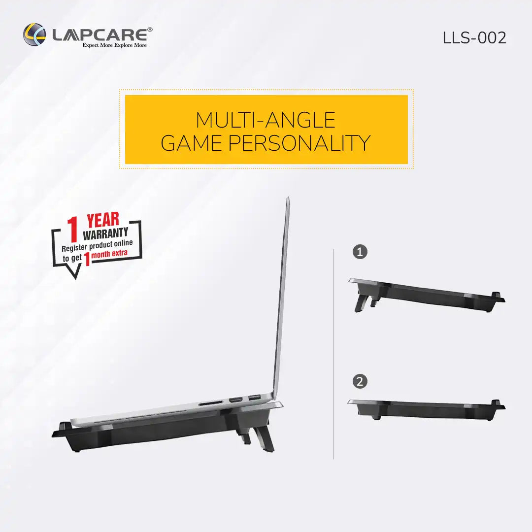 Lapkool 2 Cooling Pad with Dual Fan Laptop Stand