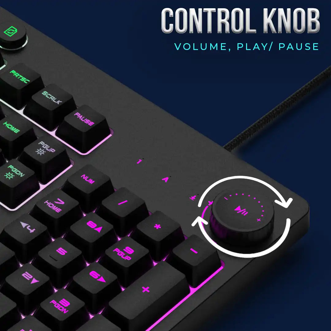 Thunder Champ Gaming Membrane Keyboard (LGK-111)