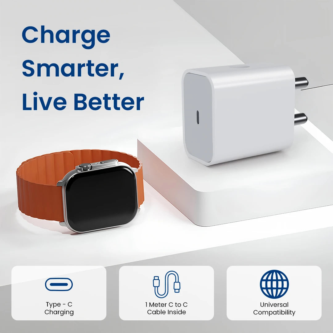 20W Quick Wall Charger With Type -C to Type- C Cable (LQW-134C)