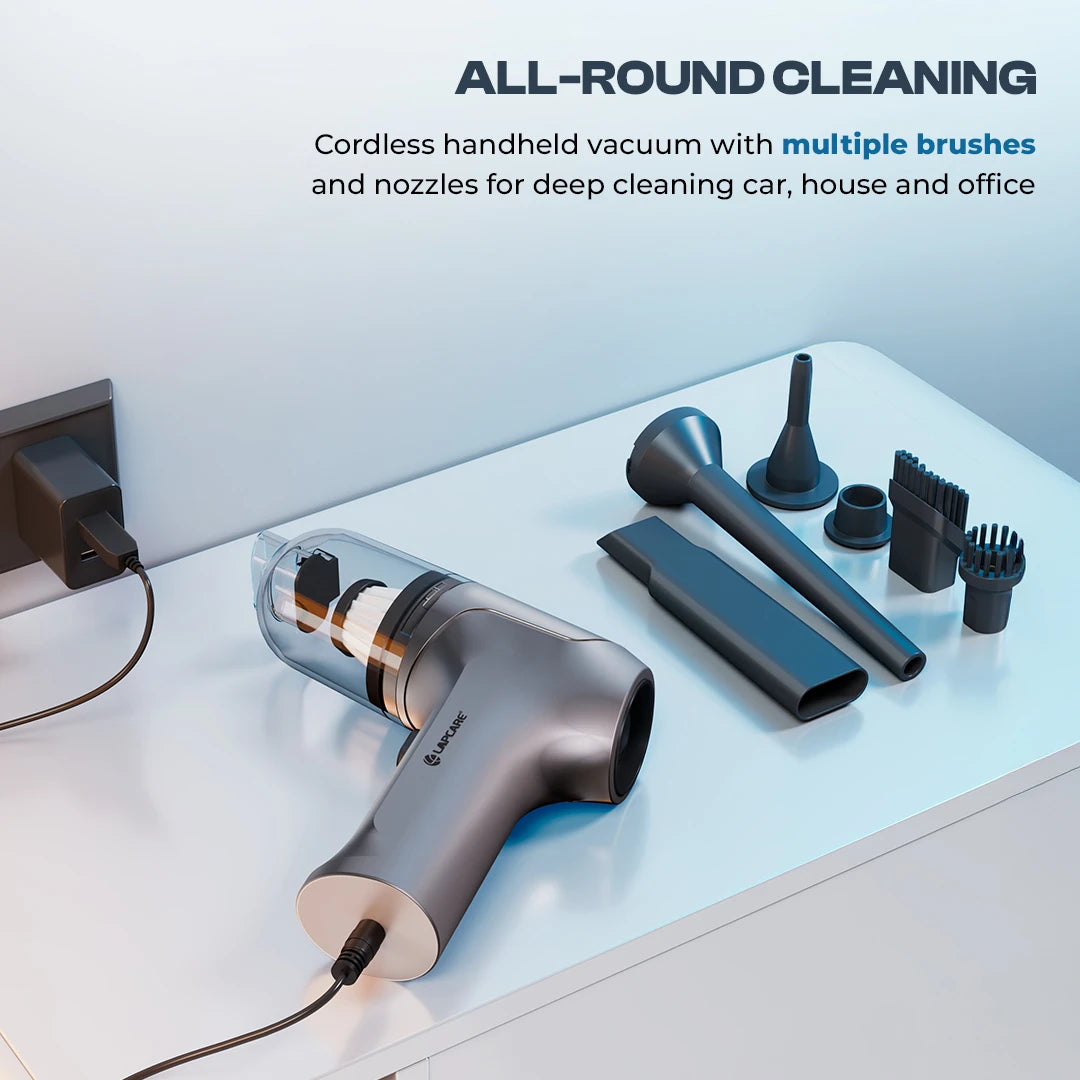 Blosuk Portable Car Vacuum Cleaner with Blower USB Rechargeable Wireless Handheld (LVC-206)