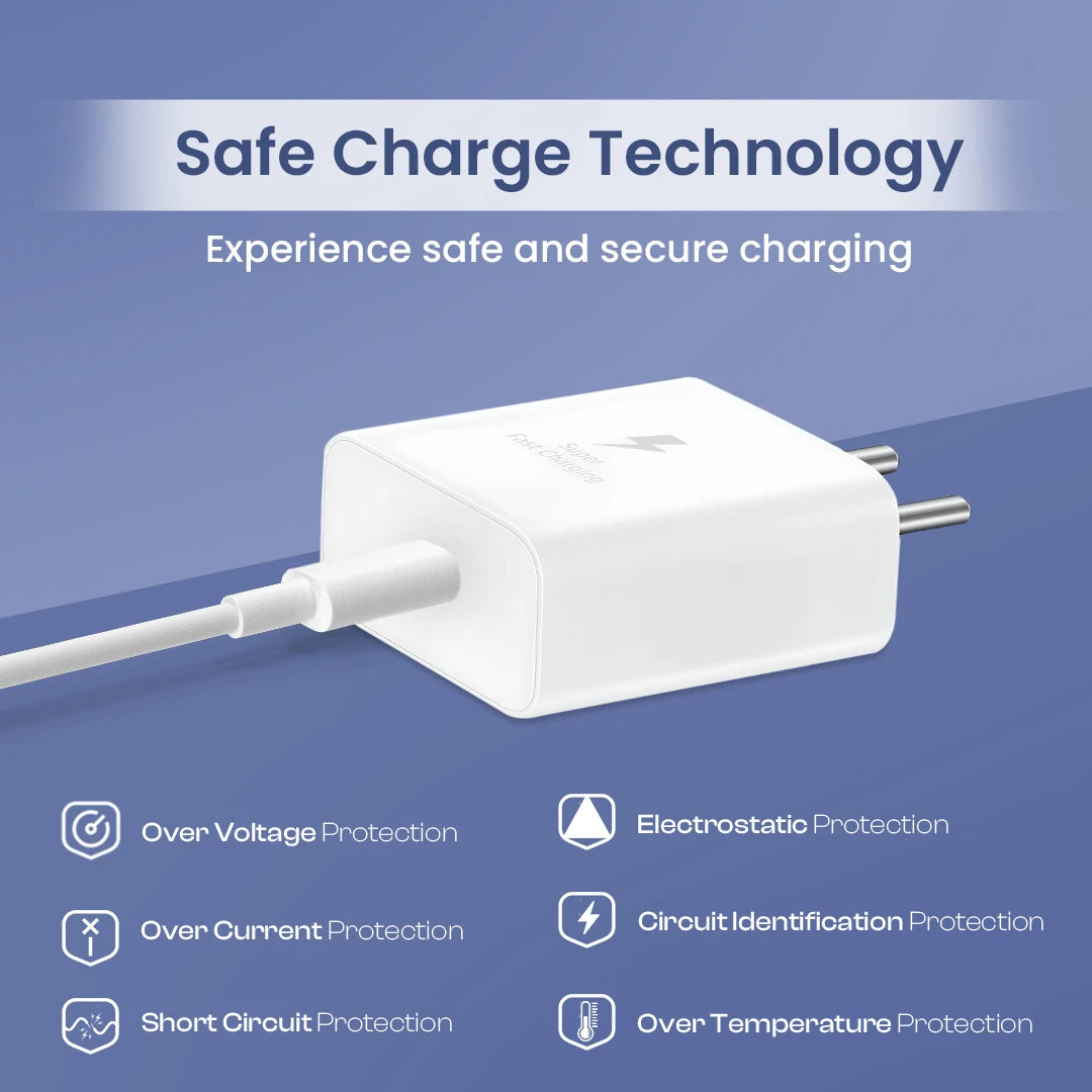 Thursty 45 PD/SFC 45W Wall Charger with C to C cable (LQW-368)