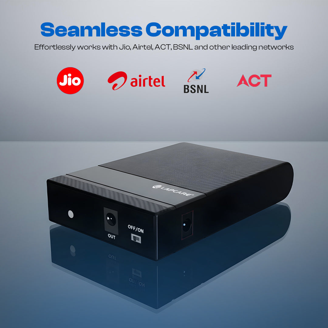 Cube V Mini UPS for Router with 8000mAh Battery (LMU-901)