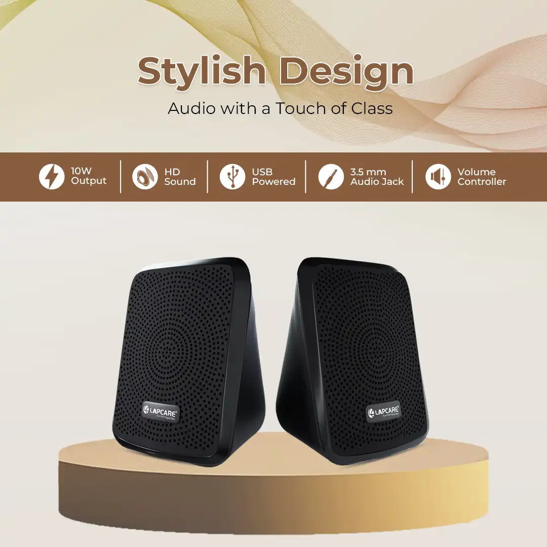 Twiny 2 computer speaker Black (LUS-204)