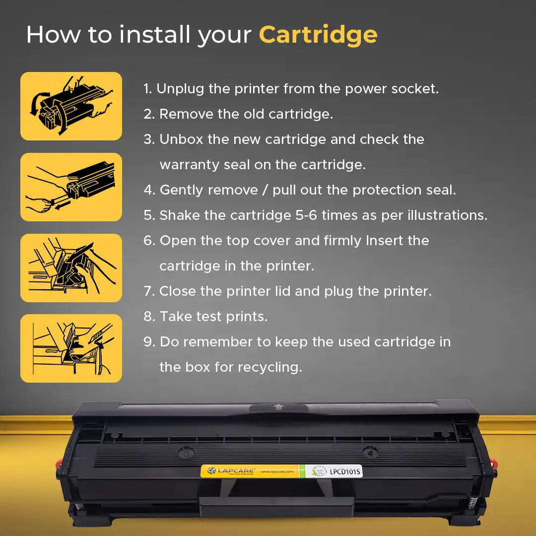 Toner Cartridge compatible with ML-2160/2161/2162/2165/2166/2168 SCX-3400/3401/SCX-3405/SCX-3406 SF-760P/761P (MLT-D101S)