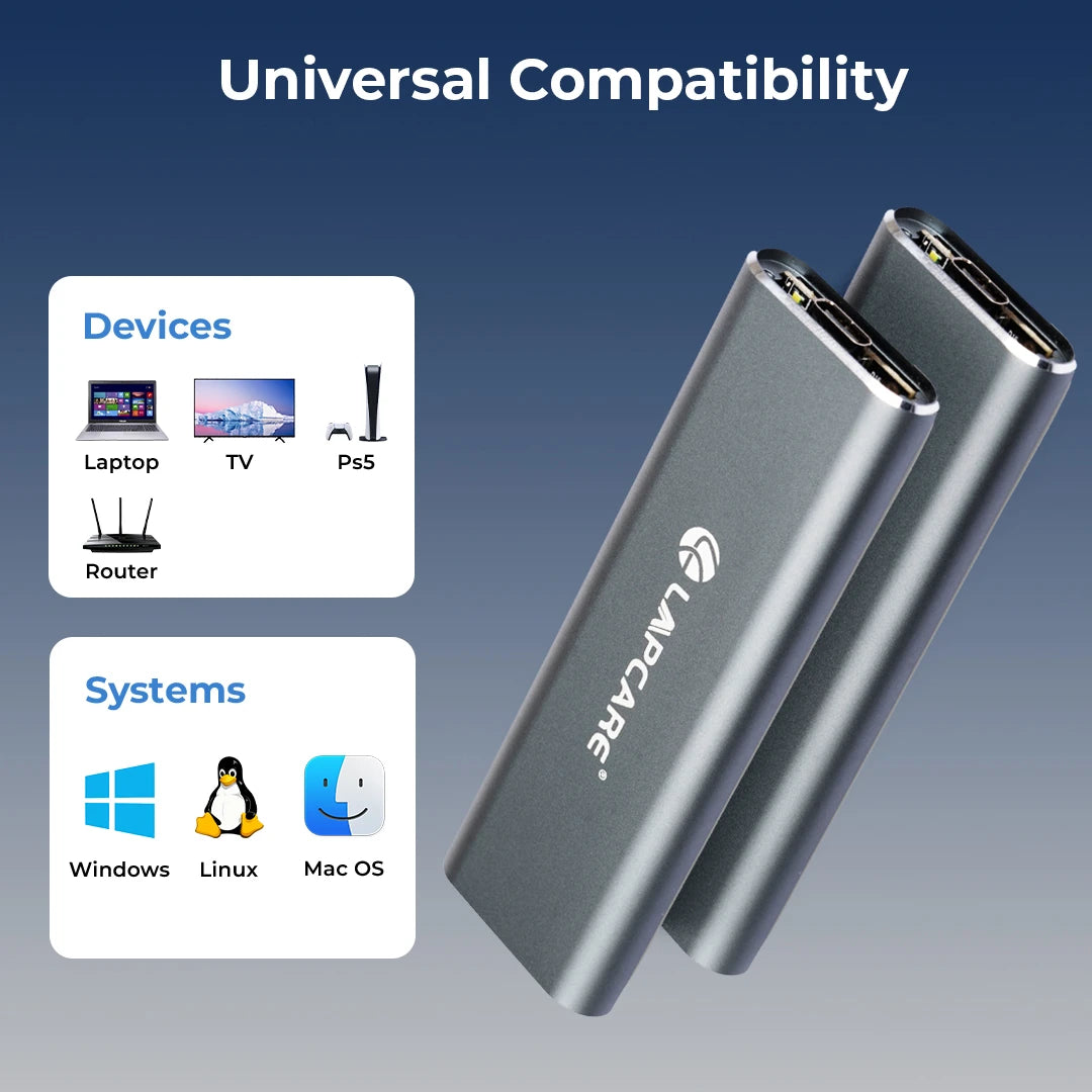 Metal SSD Casing for M.2 NVMe with cable M.2 NVMe