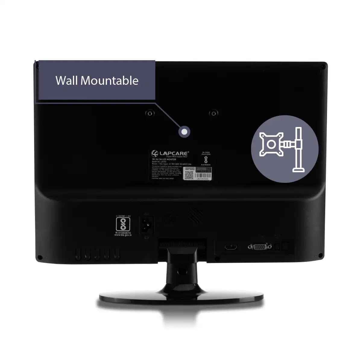 15.1" LED Monitor - 38.36 CM)-VGA (LM154-VGA)