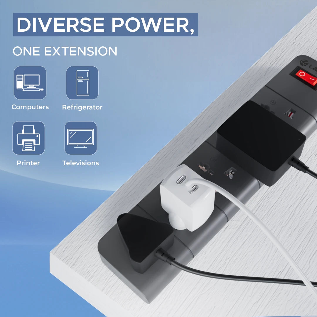 Surgee 5 Surge Protector (1.5M)