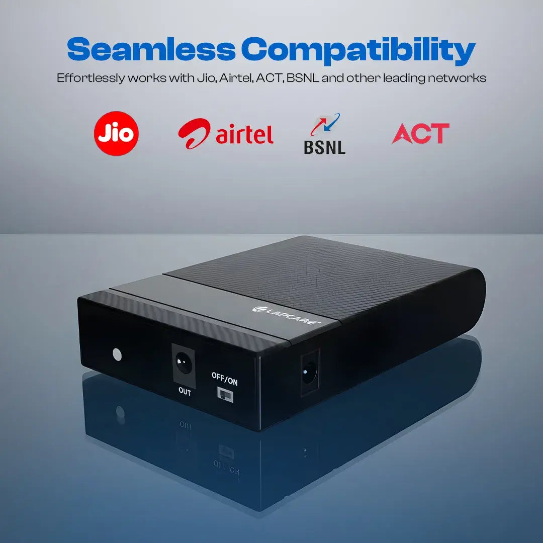 Cube V Mini UPS for Router with 8000mAh Battery (LMU-901)