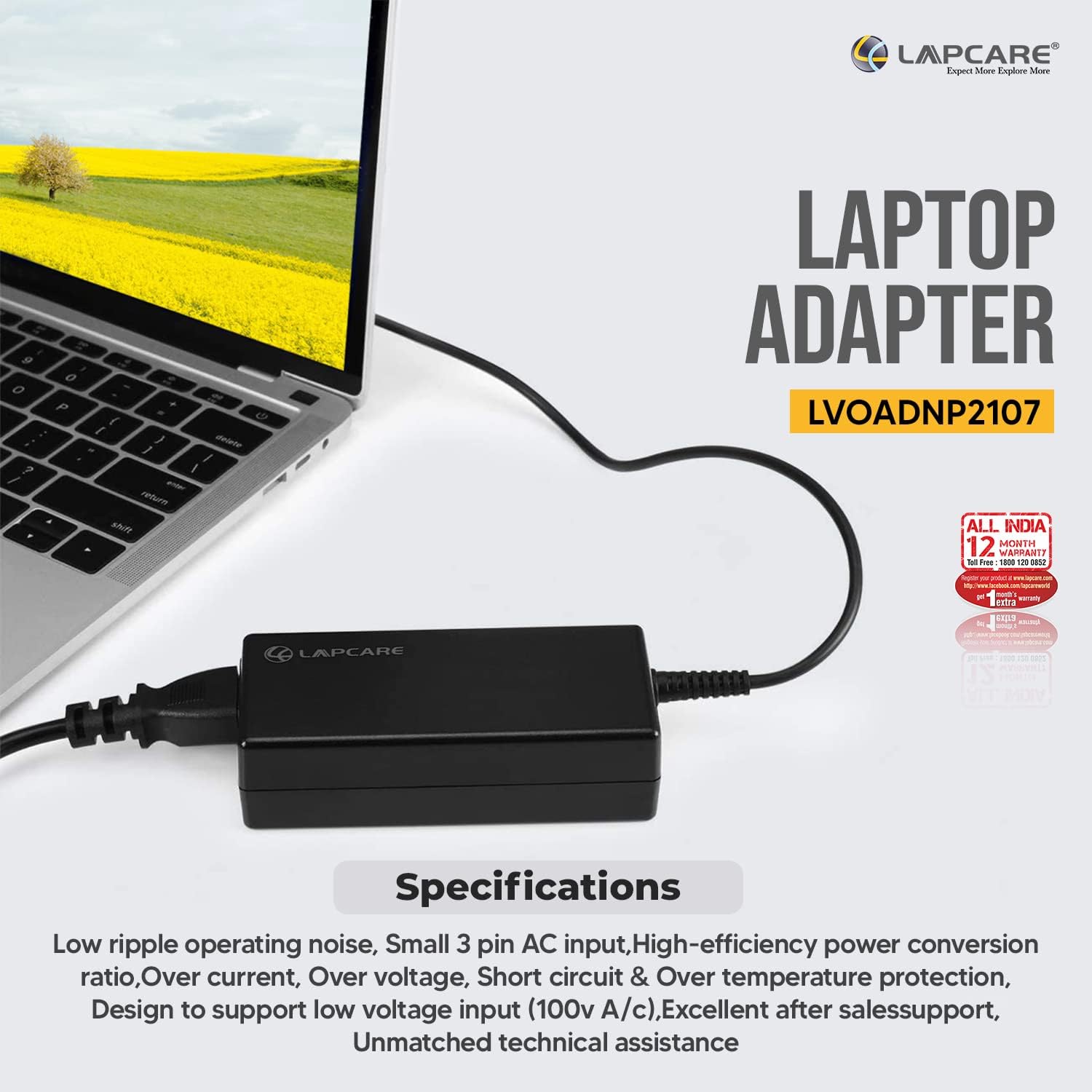 Laptop adaptor Compatible for Lenovo Y Series 20V 3.25A 65W