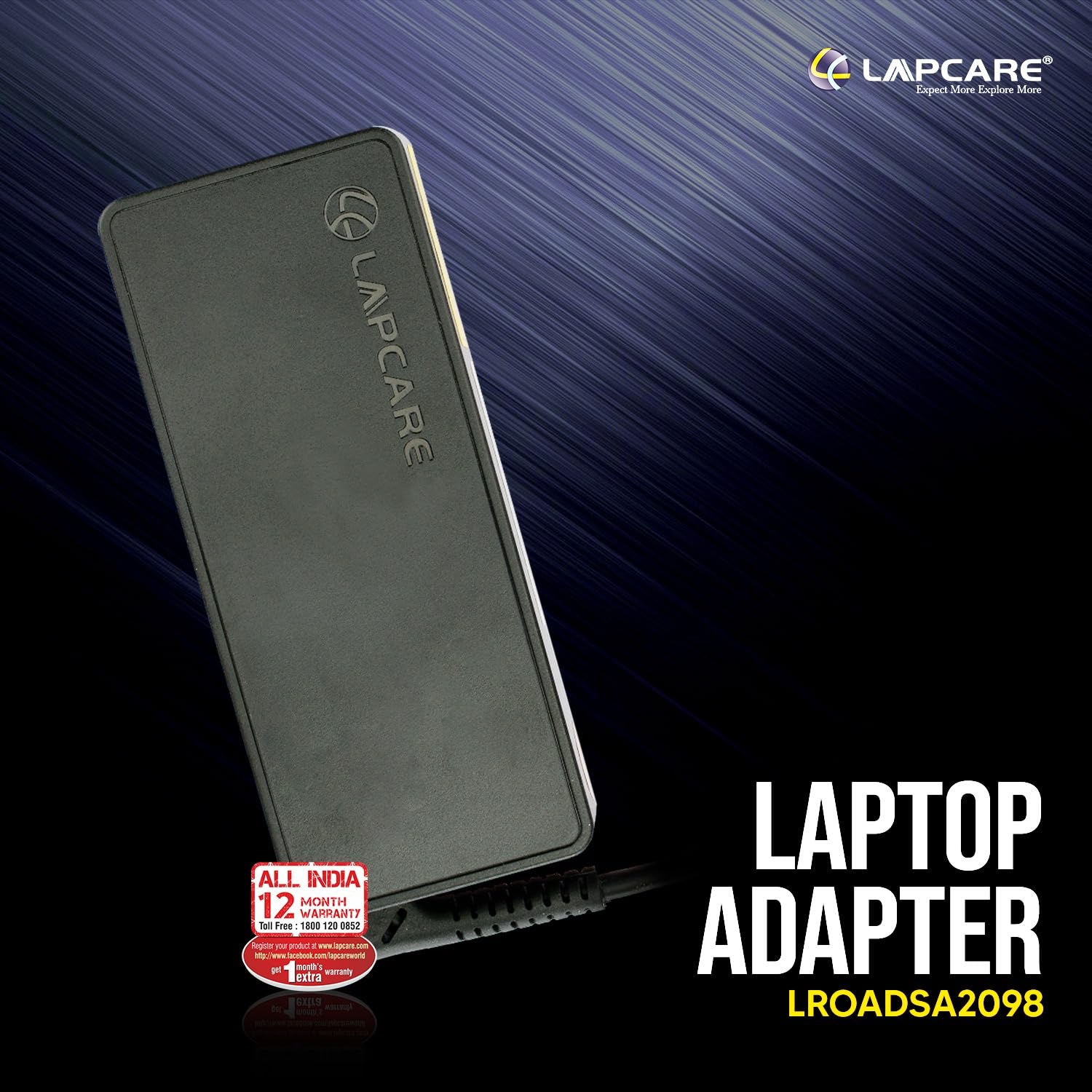 Laptop adaptor Compatible for Samsung 19V/3.16Amp