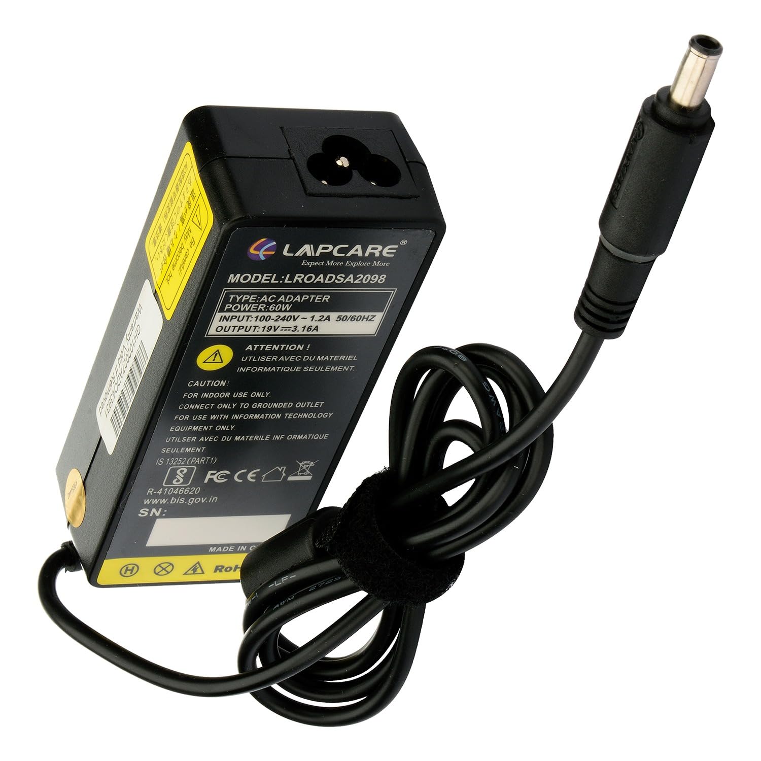 Laptop adaptor Compatible for Samsung 19V/3.16Amp