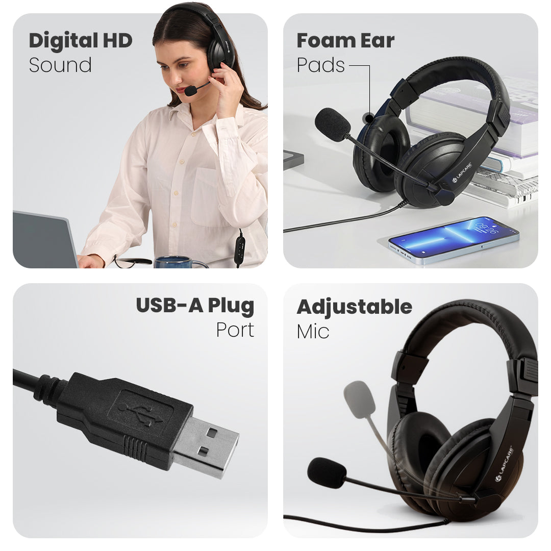 Multimedia Wired Headset