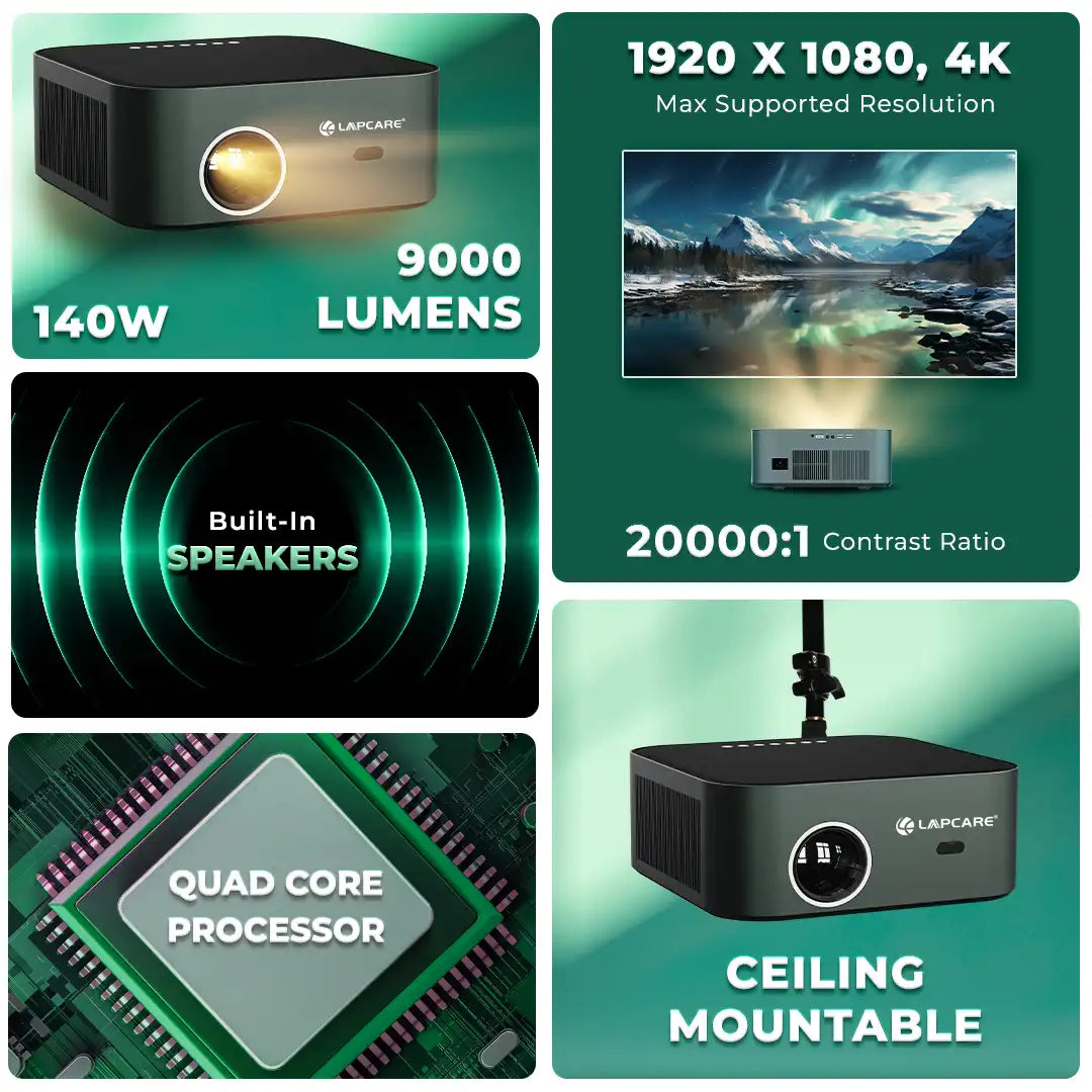 Laplay LED Projector ( LLP-009 )