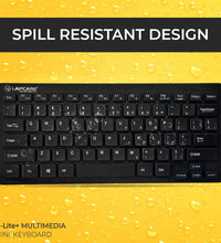D-Lite Mini Wireless 87 Key keyboard  Black
