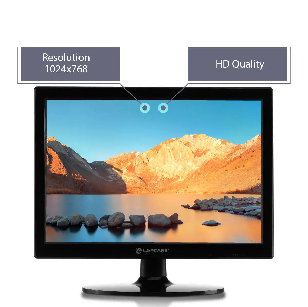 15.1" LED Monitor - 38.36 CM)-VGA (LM154-VGA)