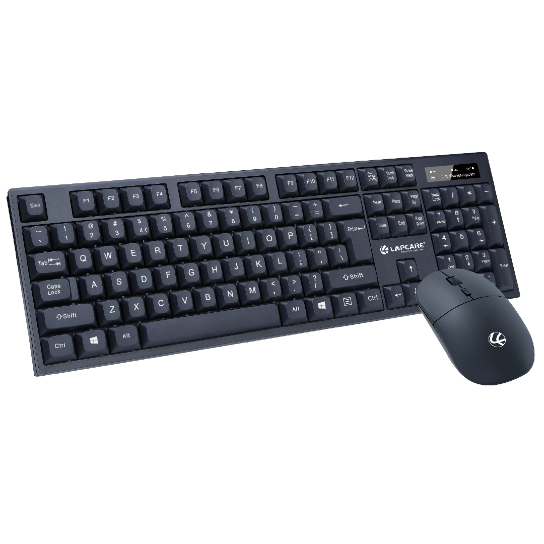 WL-102 Wireless Combo with 2.4G Wireless Technology (Black)