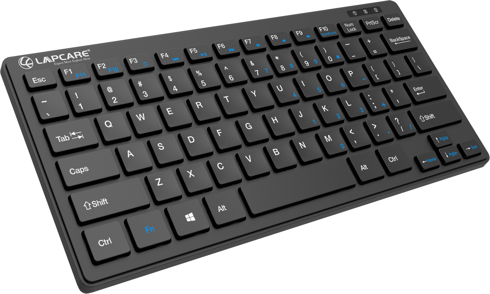 D-Lite Plus Mini Wireless 87 Key keyboard Black
