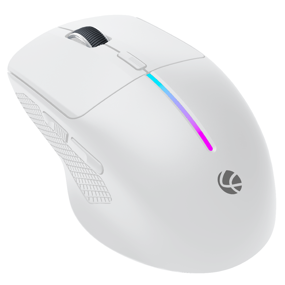 Swift Click RGB Light Wireless Mouse With 1600 Adjustable DPI & Multi-Device Connectivity (LWM-514)