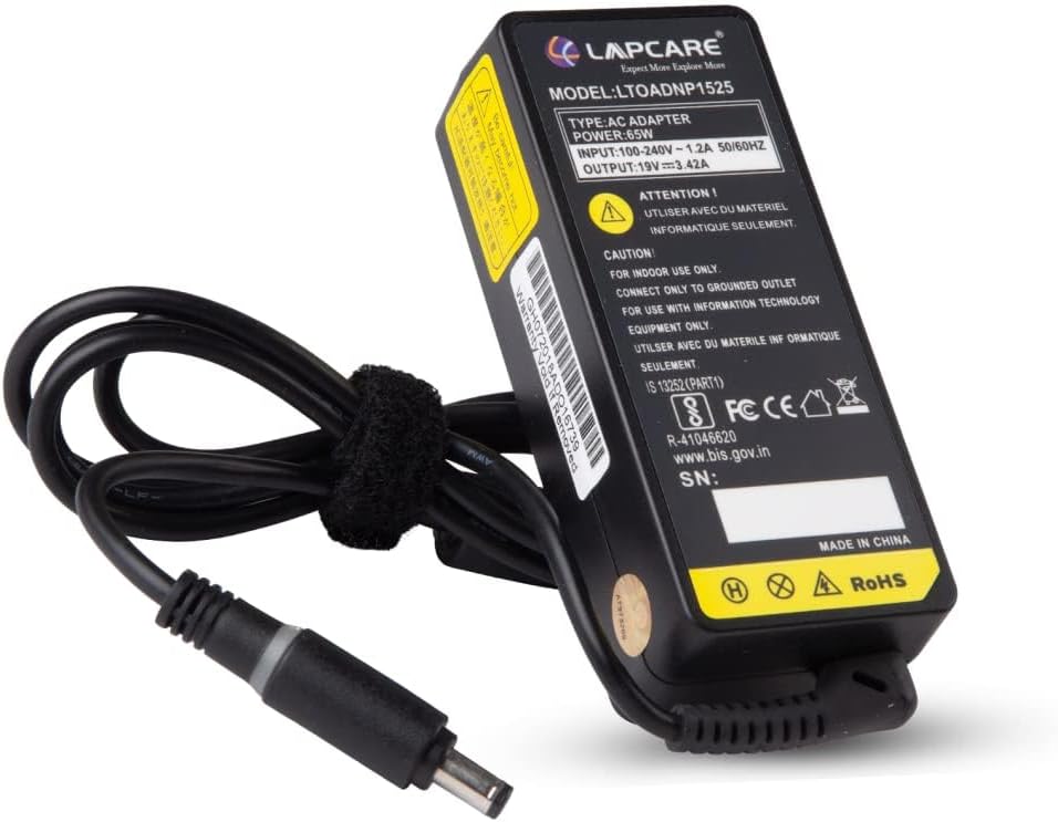 Lapcare Compatible Adapter for Toshiba 65W 19V/3.42A (5.5*2.5)