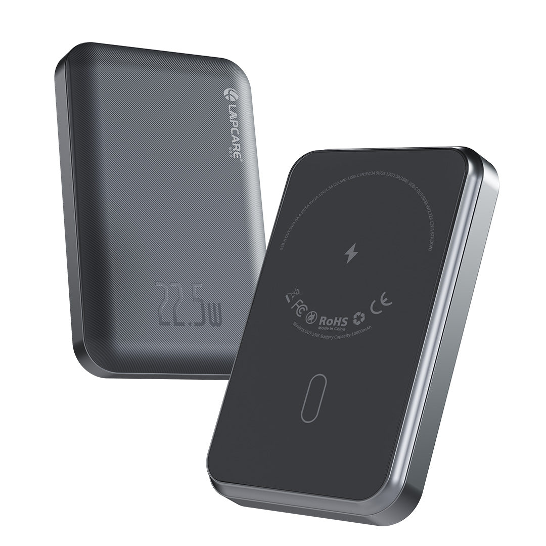 MAJE 10000mAh 22.5W Mag-Safe Wireless Power Bank With 15W Fast Wireless Charging ( LOX-136)