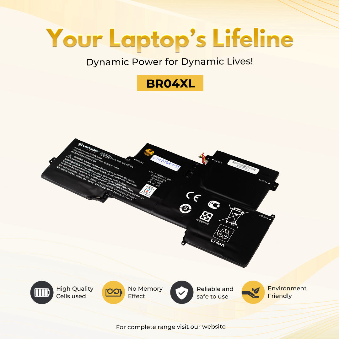 Laptop Compatible Battery For HP Elitebook 1020 G1/1030 G1 (BR04XL)