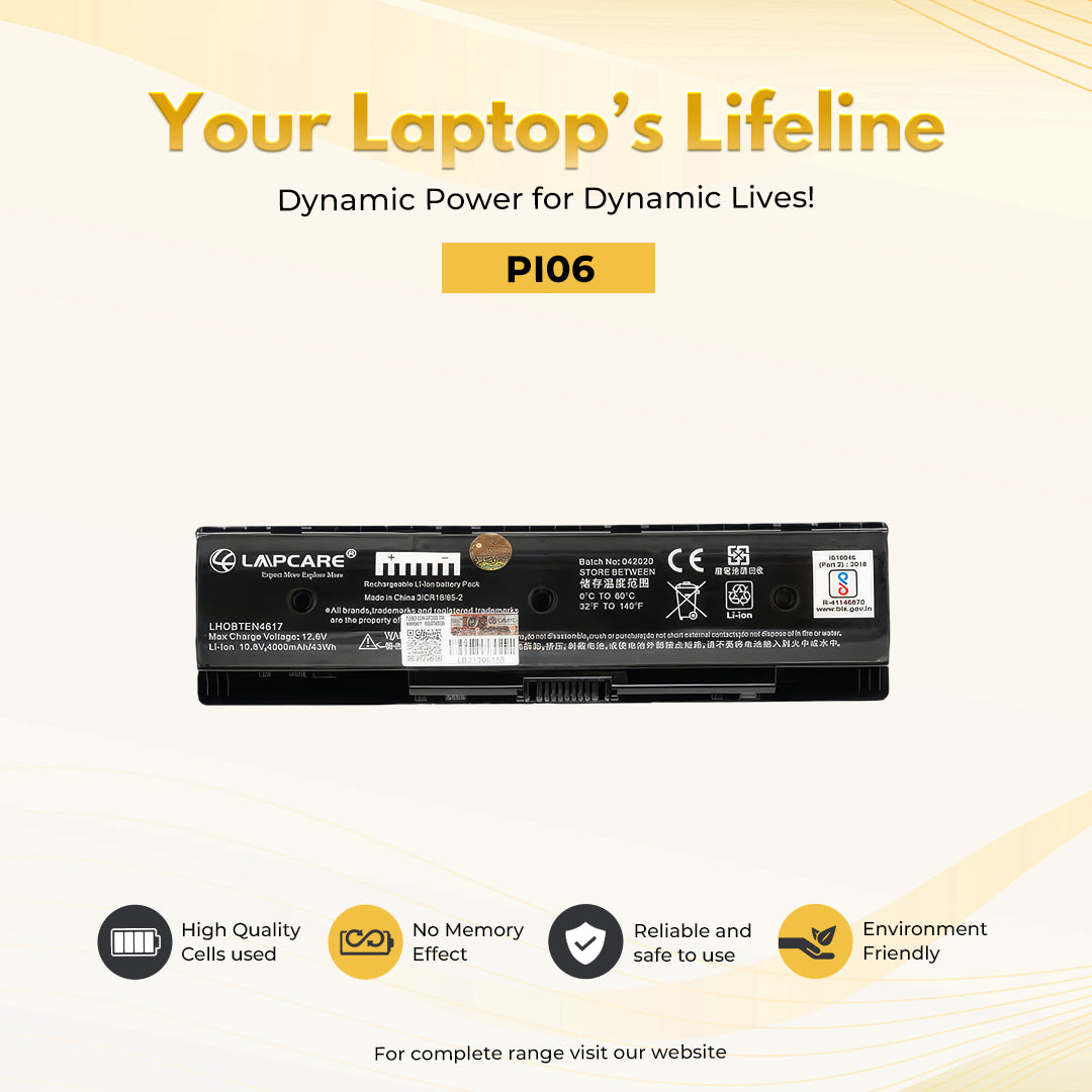 Laptop Compatible Battery For Envy 14 /14t Series