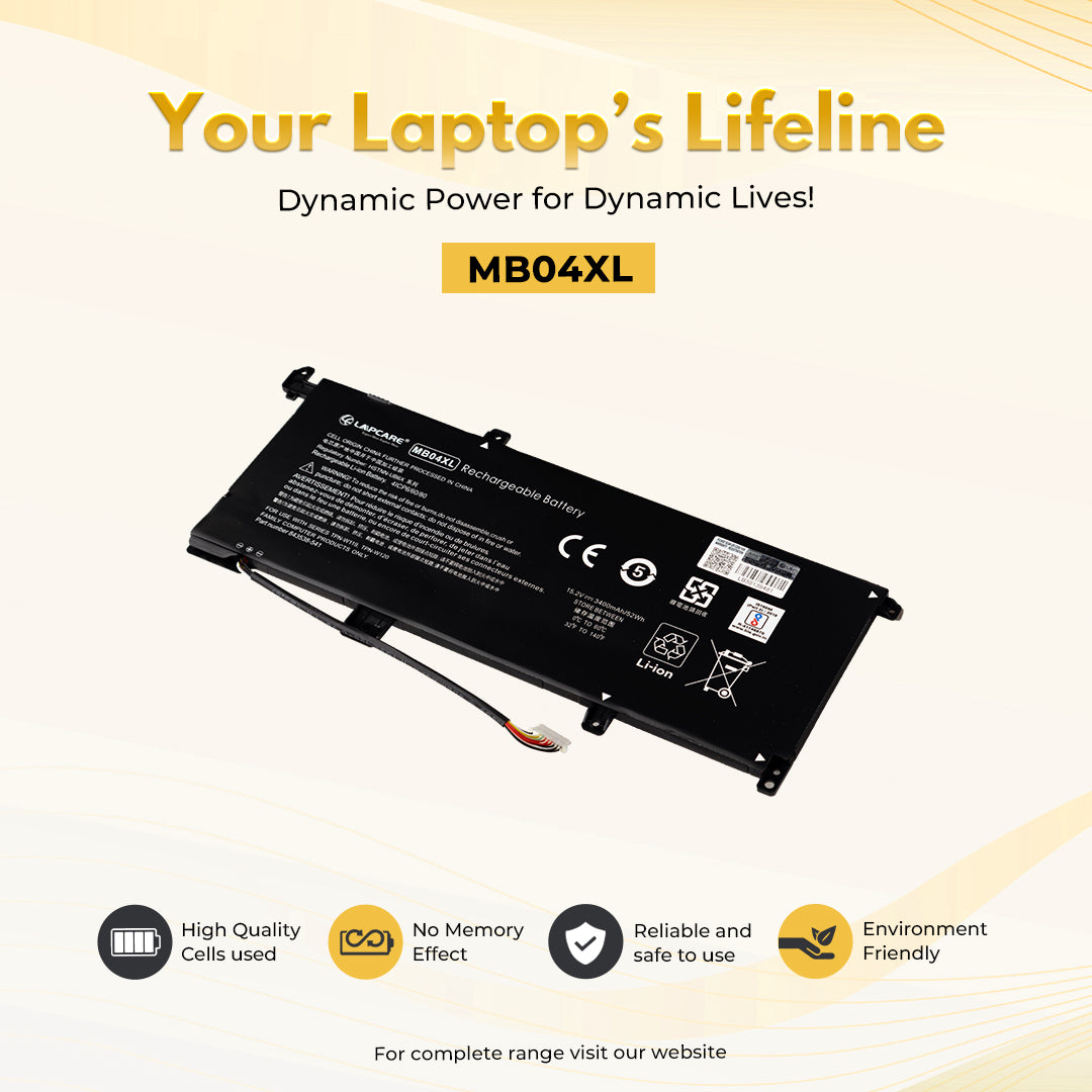 Laptop Compatible Battery For HP Envy X360-M6-AQ005DX (MB04XL)
