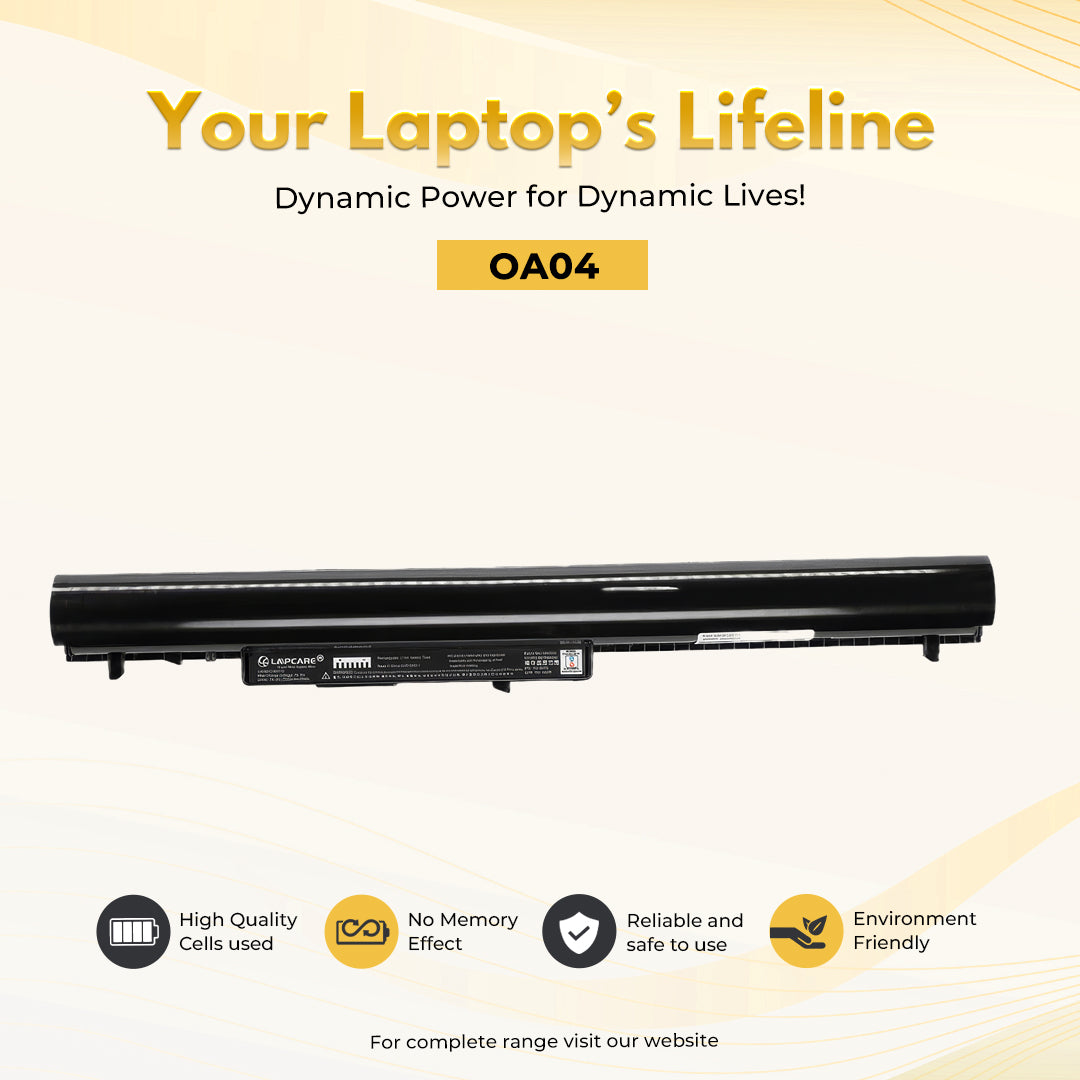 Laptop Compatible Battery for HP OA04