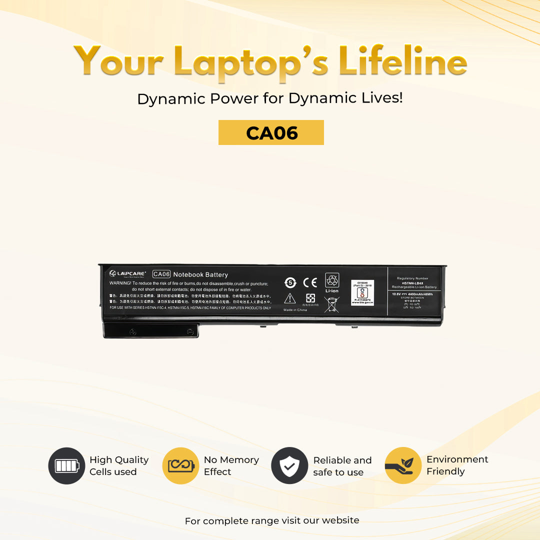 Laptop Compatible Battery For ProBook 640 G1/645 G1/650 G1/655 6C (CA06)