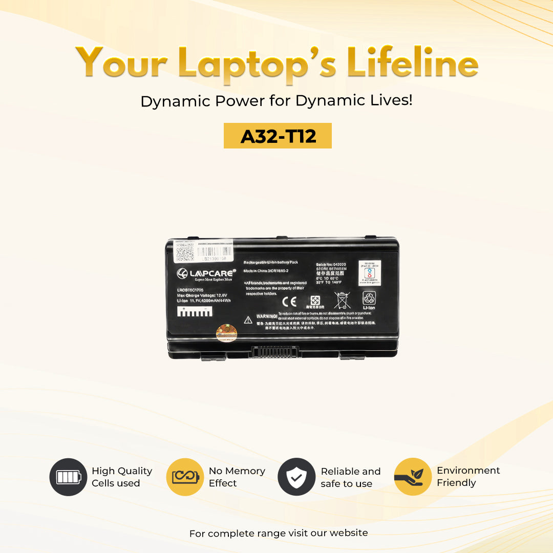 Laptop Compatible Battery For Asus A-32 T-12 A-32 X-51 6C