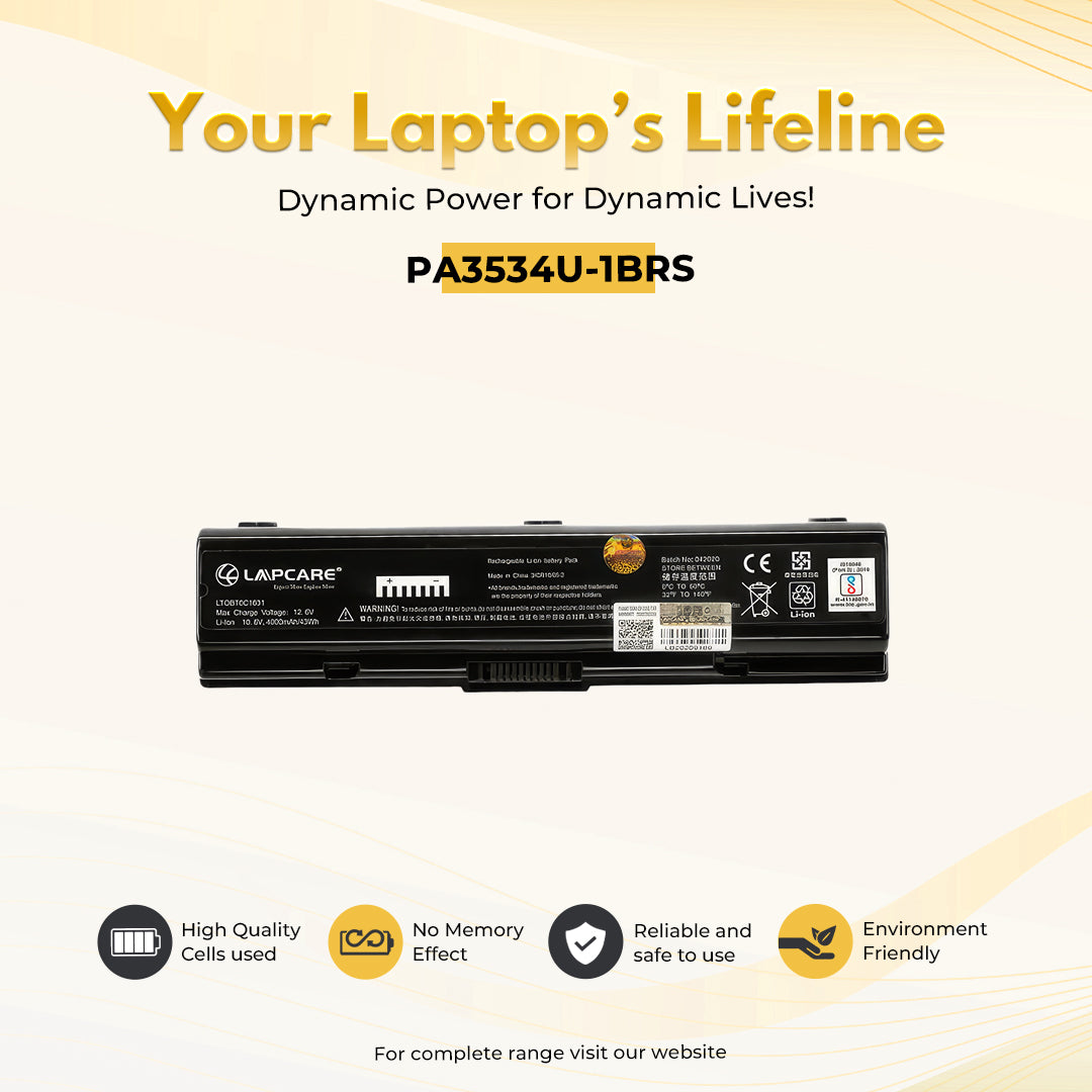 Laptop Compatible Battery For Satellite A200 6C