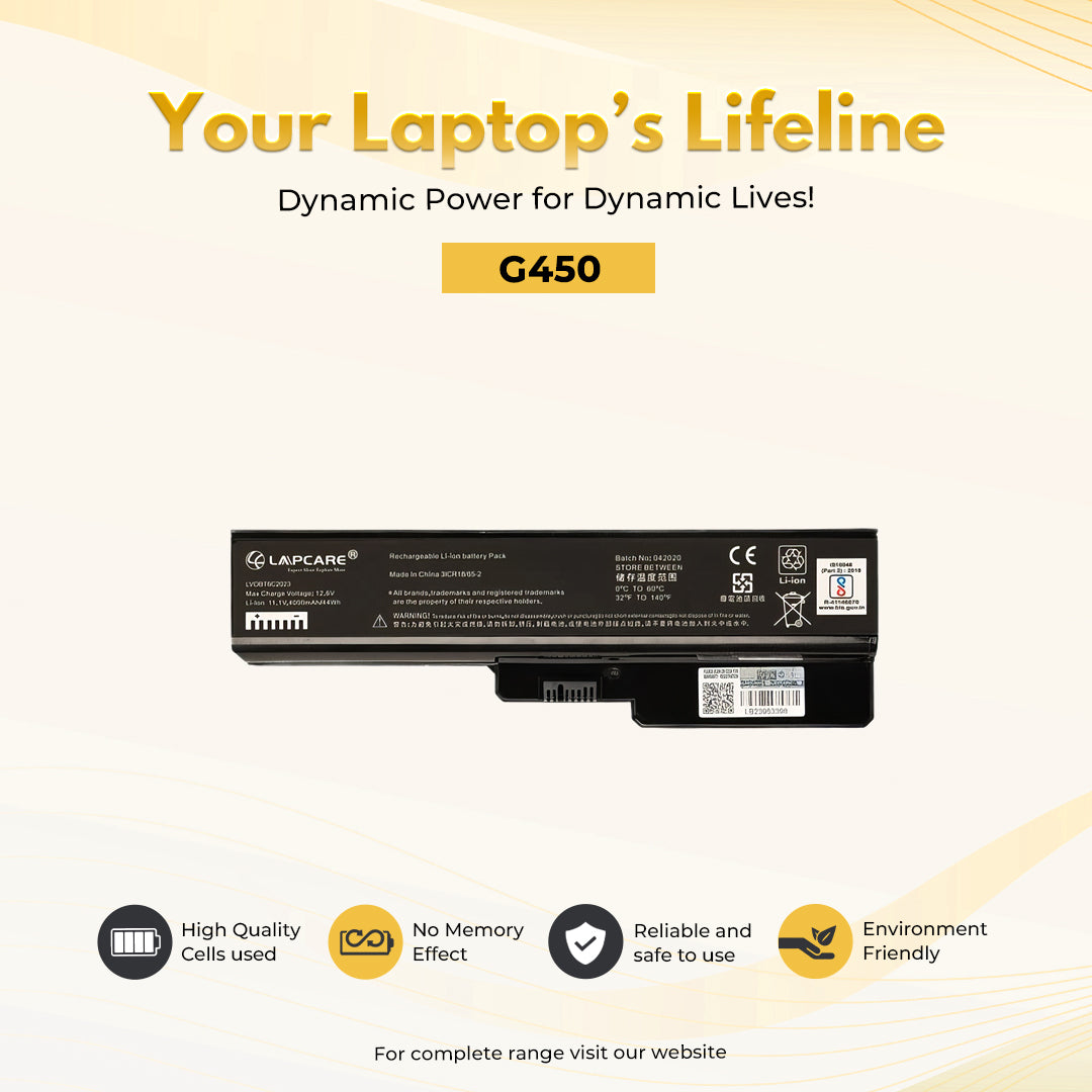Laptop Compatible Battery For G430 6C
