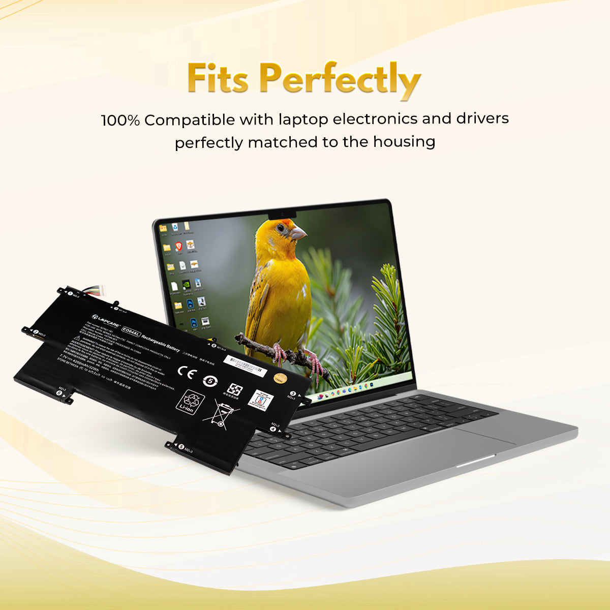 Laptop Compatible Battery For HP EliteBook Folio G1 EO04XL