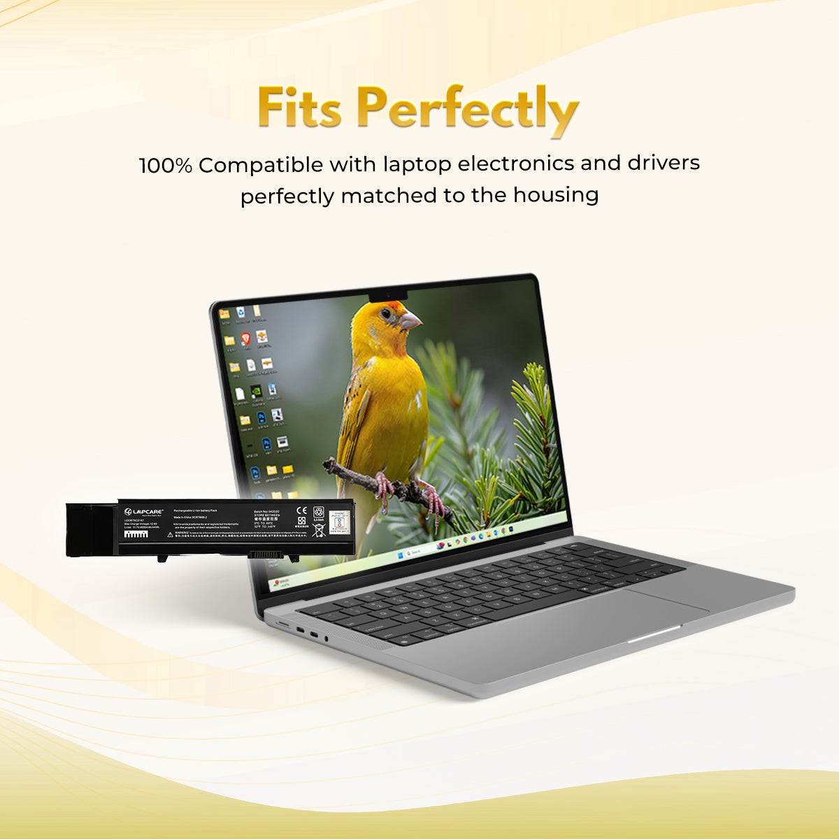 Laptop Compatible Battery For Vostro 3400 6C