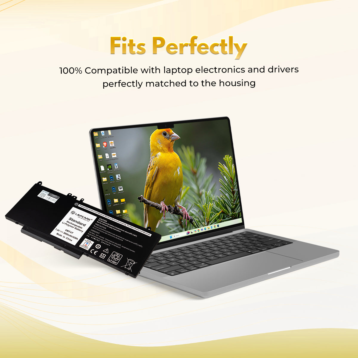 Laptop Compatible Battery For Dell E5470 / E5570 / E5550 /E5570 / 7V69Y 4cell (6MT4T)
