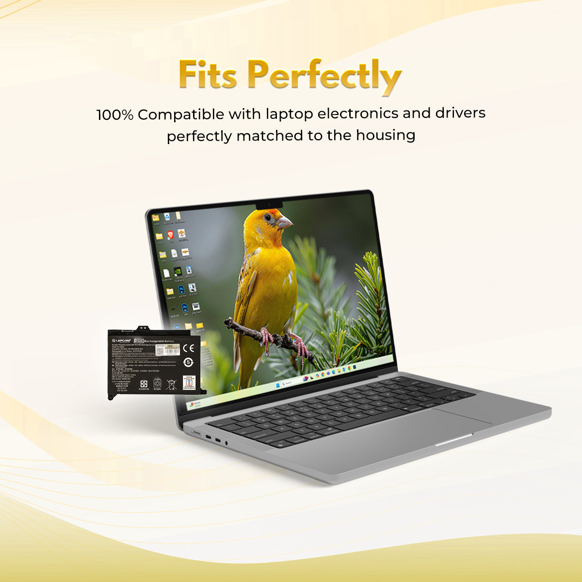 Laptop Compatible Battery For HP Pavilion 15 2C (BP02XL)