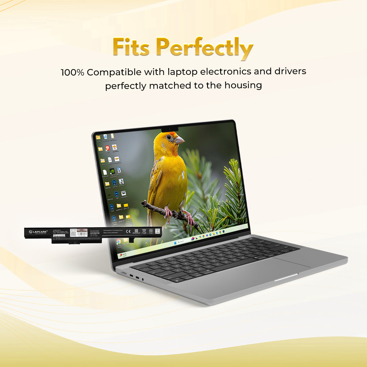 Laptop Compatible Battery For Lenovo IdeaPadå B50-30, B40-70 (L13L4A01) 4C