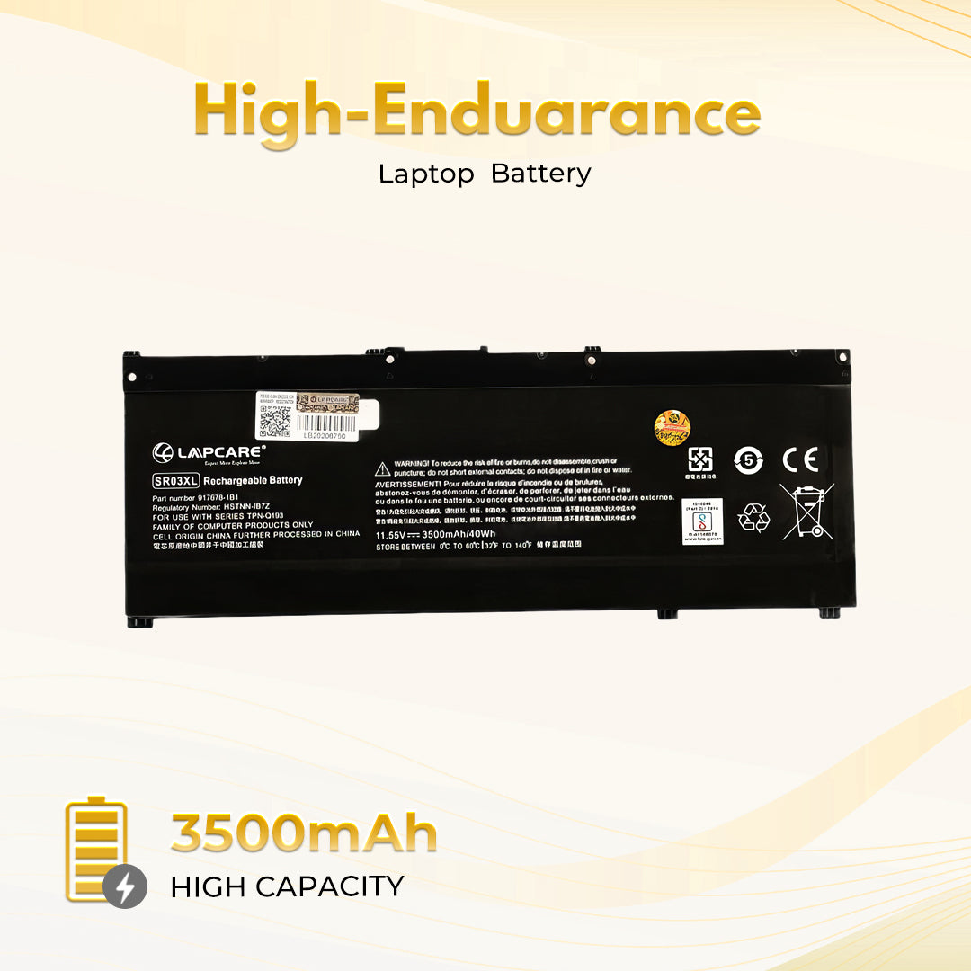 Laptop Compatible Battery For HP Omen 15 3C (SR03XL/SR04XL)
