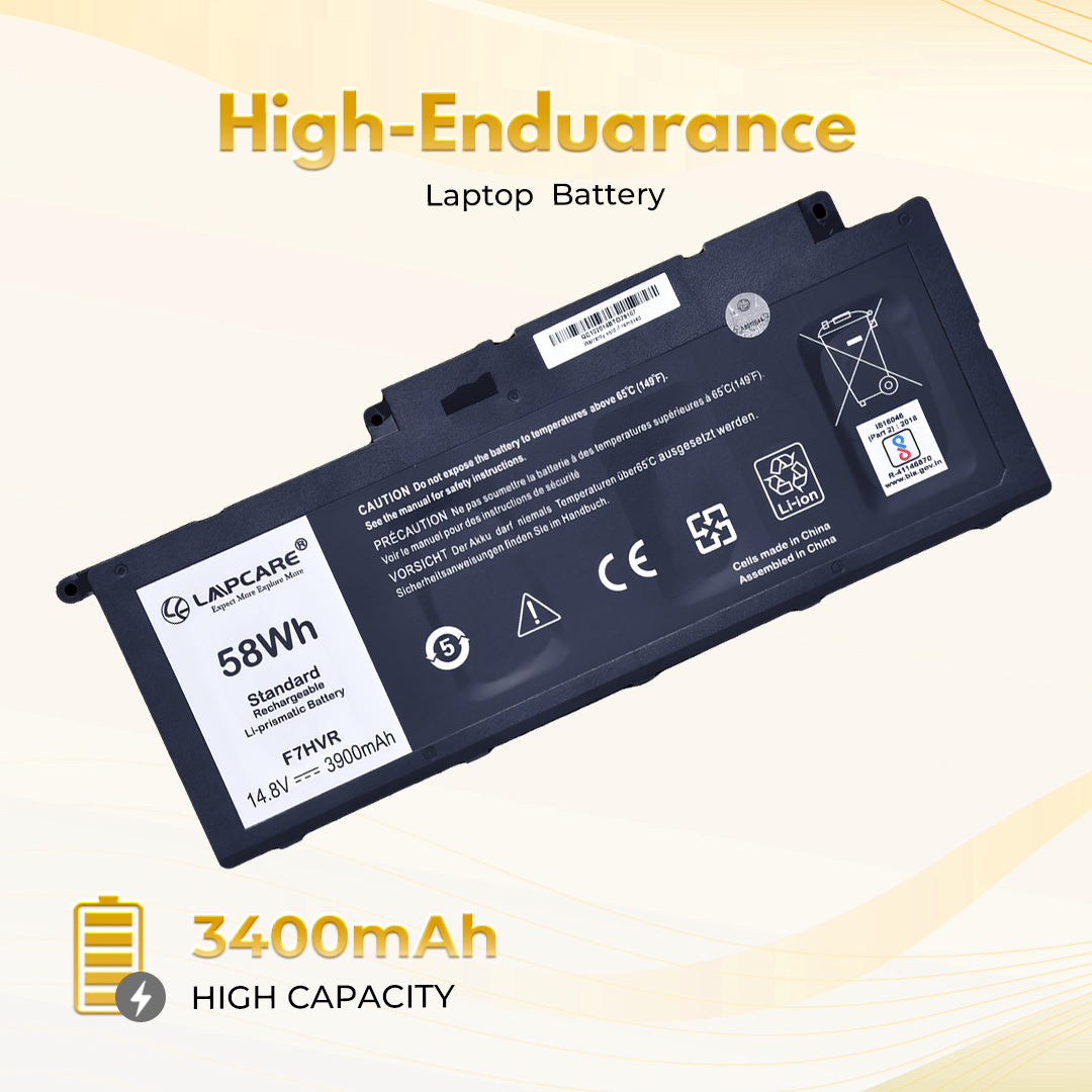 Laptop Compatible Battery For Dell Inspiron 17 7737 15 7537 Series (F7HVR)