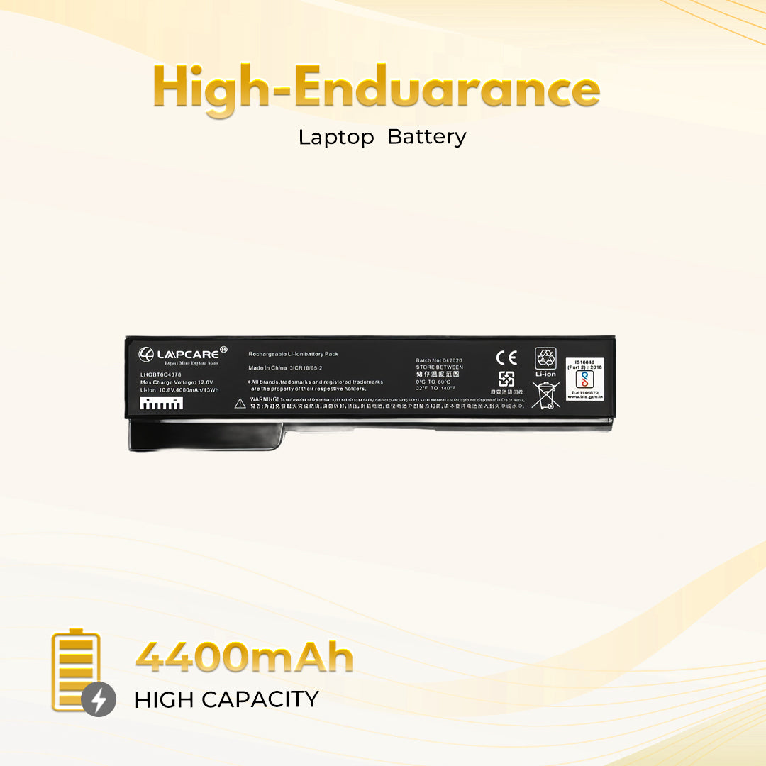 Laptop Compatible Battery For Elite Book 8460P (CC06XL)