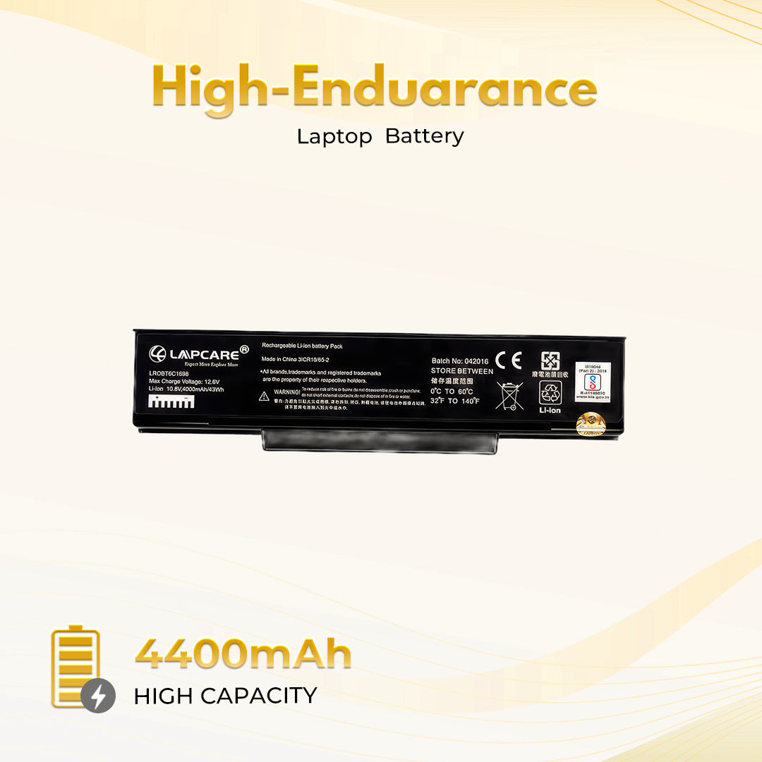 Laptop Compatible Battery For LG SQU-524